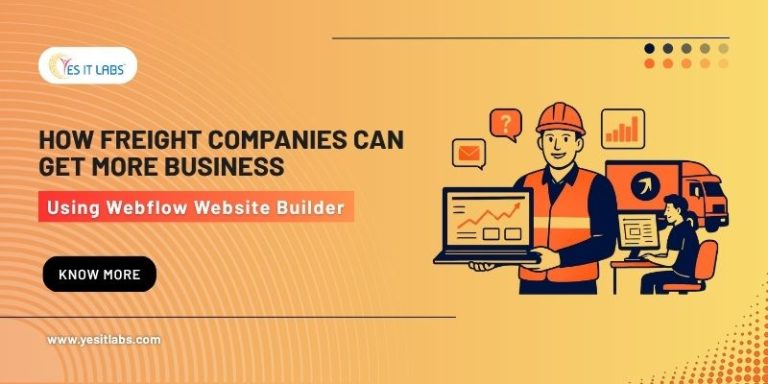 Webflow Website Builder for Freight Companies